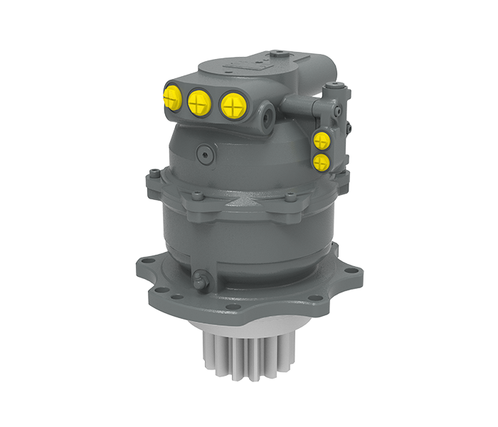 HM5F SERIES Swash-plate Type Axial Piston Fixed Displacement Motor (Containing Gearbox)